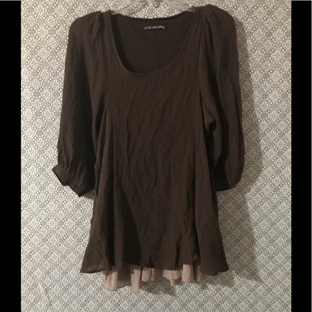 Love Julian layered tunic / dress